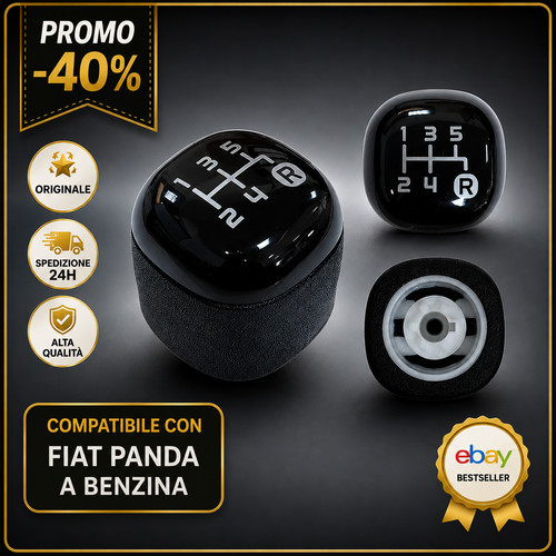 Pomello cambio fiat panda - pomello,